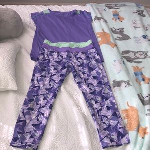 Cute 2 piece workout outfit